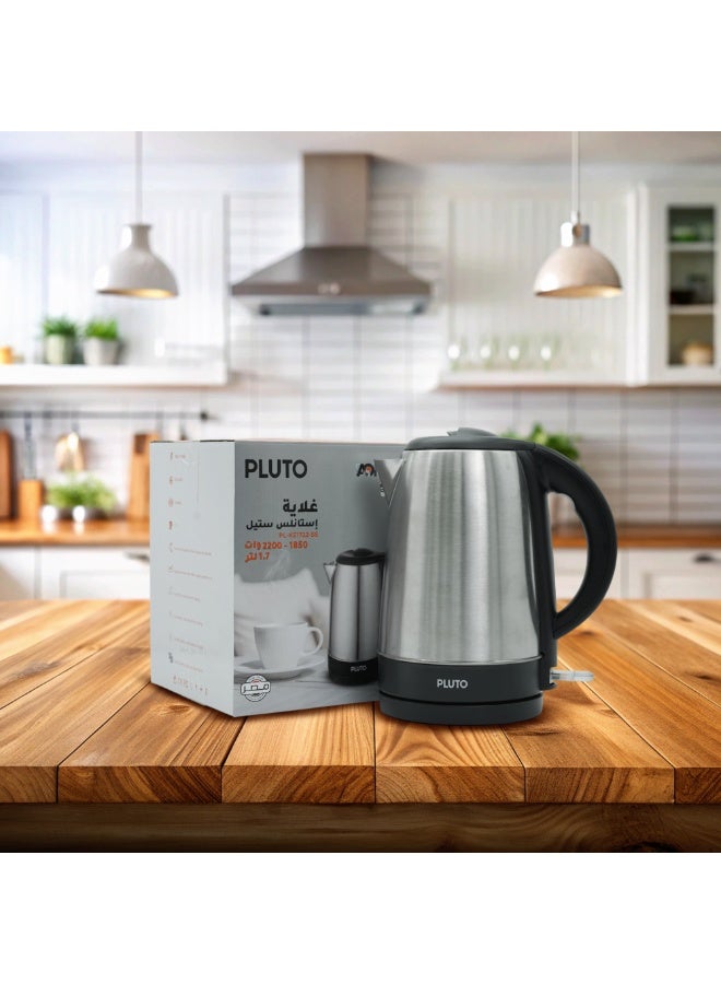 بلوتو كاتيل ستانلس 1.7 لتر 2200 وات - Image 1